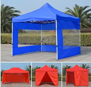 Tenda per Eventi Sportivi Pieghevole per Esterni 3x3m-3x6m con Pareti Laterali, Gazebo Pop-up Resistente - Product Image 2