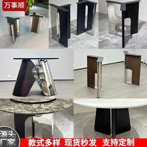Stainless Steel <b>Table</b> Legs Modern Design Heavy Duty For Dining Room Furniture Base - Product Image 3
