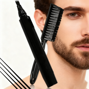 Kit <span class=keywords><strong>per</strong></span> la Cura della <span class=keywords><strong>Barba</strong></span> e <span class=keywords><strong>Set</strong></span> di Penne <span class=keywords><strong>per</strong></span> <span class=keywords><strong>Uomo</strong></span> - Riempitivo <span class=keywords><strong>per</strong></span> <span class=keywords><strong>Barba</strong></span> Organico, Cruelty-Free ed Ecologico con Formula Senza Parabeni |   OEM/Marchio Privato - Product Image 4