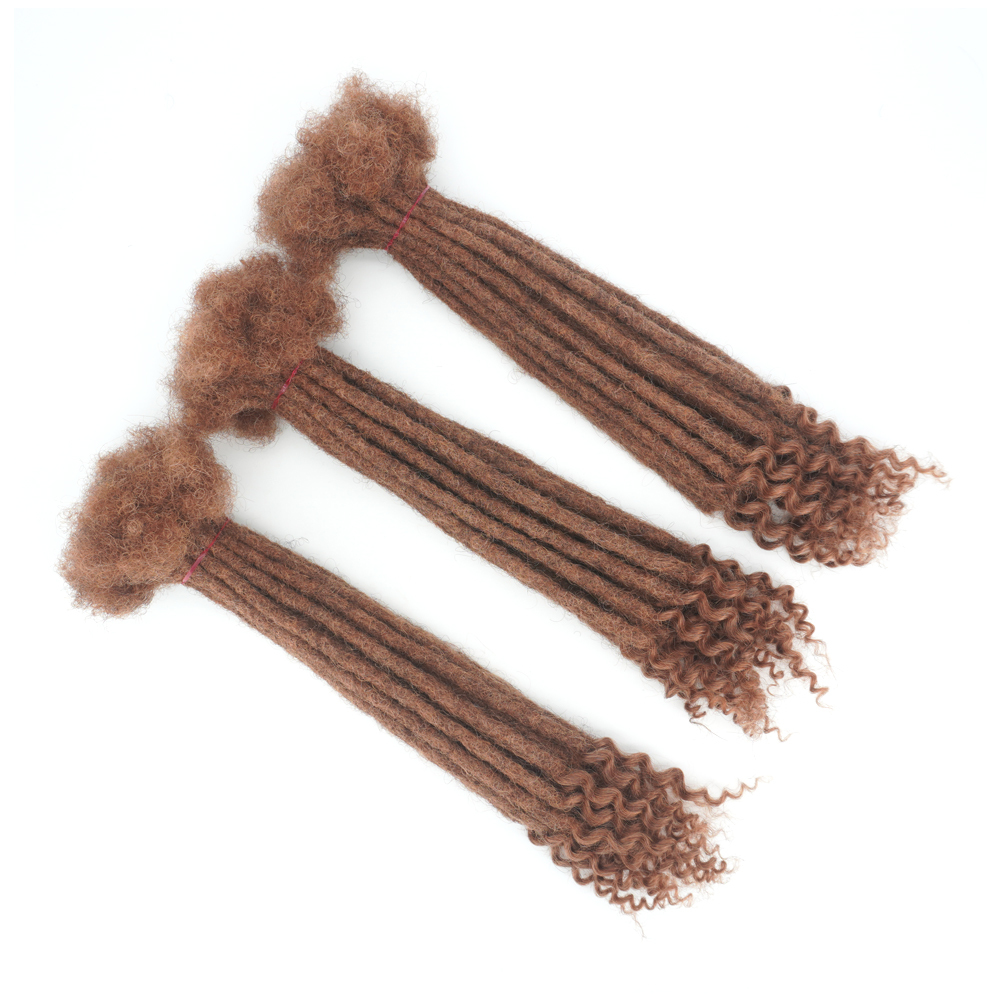 Vast Hair Workshop Craft Detail 8 for KAMA Curly Dreadlock 100% Natural Human Hair Loc Extensions with Curly Ends for Wholesale Can Be Dyed and Bleached