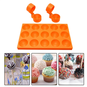 Molde para Cake Pops Antiadherente de Fácil Desmoldeo, Contenedores para Cupcakes con Bandeja, Suministros para Hornear Pasteles, Muffins, Pan y Tartas - Product Image 3
