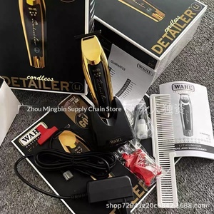 <span class=keywords><strong>Wahl</strong></span> ปัตตาเลี่ยนตัดผมและเครื่องเล็มแบบมืออาชีพสามารถปรับได้ T-<span class=keywords><strong>Wahl</strong></span> แบตเตอรี่<span class=keywords><strong>2000</strong></span>-4000mAh 36-45dB WAHL8171สีทองที่เงียบ - Product Image 3
