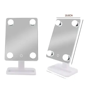 Le fabricant propose un rectangle blanc miroir de courtoisie avec ampoule