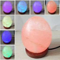 Lampe led USB pour sel himayen, verre rose, peut servir de rockfishing, luminaire décoratif d'intérieur