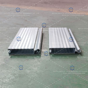 מכונת ייצור פרופיל תחתון לדלת תריס גלילה, אוטומטית, עמידה, מתכת, ציוד לעיצוב פרופילים - Product Image 2