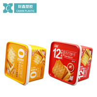 Boîtes à biscuits jetables en plastique PP IML de 3000 ml pour la maison