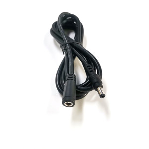 DC5525ตรง5.5x2.5มม. ปลั๊กตัวผู้แจ็ค DC สายต่อพ่<span class=keywords><strong>ว</strong></span>ง1เมตร16AWG สีดำ - Product Image 6