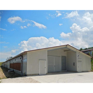 Ngoài trời không thấm nước kết cấu thép xây dựng thiết kế công nghiệp kim loại hội thảo lưu trữ nhà kho cho kho hoặc trang trại - Product Image 1