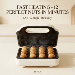 Machine à noix électrique 1200W Oreshki, machine à biscuits aux noix, presse-<span class=keywords><strong>sandwich</strong></span> antiadhésive, gril, machine à panini, grille-<span class=keywords><strong>pain</strong></span> - Product Image 3