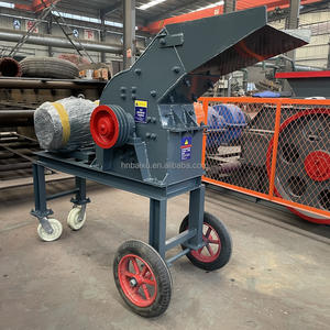 Konveyör ile 10tph taş kırma kırıcı küçük dizel kaya değirmeni çekiçli kırma makinesi - Product Image 6