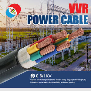 VVR柔性铜缆0.6/1kV-软结构，易弯曲，用于机械布线和建筑工地 - Product Image 2