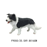 Cadeau de décoration pour animaux de compagnie en résine personnalisée en gros Figurine de chien de berger allemand modèle Animal motif Statue de chien ornement à vendre