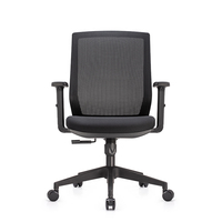 Best-seller Chaise de bureau pliante à dossier mi-hauteur Mobilier en nylon à usage général