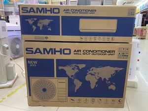 เครื่องปรับอากาศแบบติดผนังแก๊ส 24000 บีทียู ซัมโฮ R32 ระบบทำความเย็นและความร้อนแบบแยกส่วน - Product Image 4