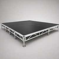 Plateforme de scène portable en aluminium KS101 et KS102 pour concerts, théâtres et événements