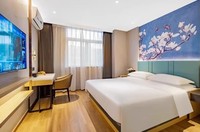 Parure de lit de luxe pour hôtel, taille Queen King, housse de couette blanche, drap-housse, 300 fils/cm², 4 pièces, moderne