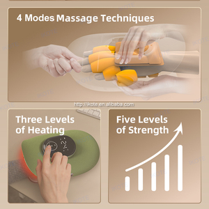 Masajeador Inalámbrico de Manos y Muñecas con Calor, Compresión y Vibración para Aliviar el Adormecimiento de los Dedos en Oficinistas y Uso Doméstico - Product Image 2