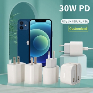 Caricabatterie USB-C PD 3.0 30W del Produttore con Spina US/EU/UK/<span class=keywords><strong>SA</strong></span>/AU/Personalizzata per Tablet e Telefoni Cellulari - Product Image 1