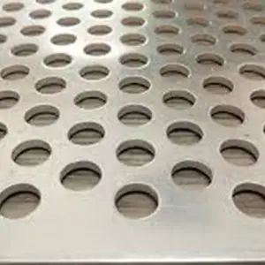 4mm Thickness Stainless Steel 316 Perforated Metal Sheet Decorative And Partition Stainless Steel Perforated Metal Sheet