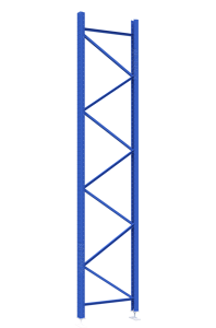 Trave Verticale per Scaffalature Pesanti, Verniciata <span class=keywords><strong>a</strong></span> Polvere, Resistente, per Unità di Stoccaggio Pallet - Product Image 2
