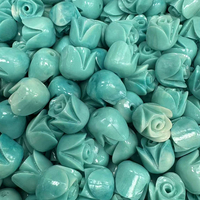 YIREPIN Grosir Manik-manik Bunga Pakalana Hawaii Resin Akrilik 7mm 10mm untuk Aksesori Pembuatan Perhiasan DIY