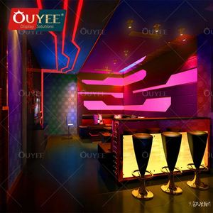 Meubles de club en bandes sur mesure Meubles de club Discothèque Lounge Night Club Interior Design - Product Image 3