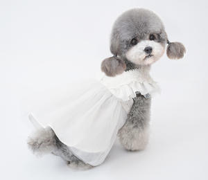 JXANRY Vestido de Verano para Mascota, Traje de Tela Maltesa con Estilo Princesa, Colección Primavera/Verano - Product Image 4