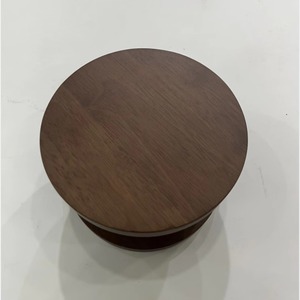 Manija Redonda Minimalista <span class=keywords><strong>de</strong></span> Madera Maciza Natural, Estilo Wabi Sabi, Herraje <span class=keywords><strong>de</strong></span> Entrada <span class=keywords><strong>de</strong></span> Madera Original para Tiendas <span class=keywords><strong>de</strong></span> <span class=keywords><strong>Ropa</strong></span> y Puertas <span class=keywords><strong>de</strong></span> Vidrio - Product Image 4