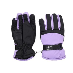 Guantes de esquí Autonomy para niños, deportes de invierno al aire libre, impermeables, cálidos y gruesos con diseño antideslizante - Product Image 5