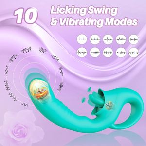 Estimulador de clítoris de succión de sexo Oral para mujer, vibrador de succión Vaginal, consolador para lamer la <span class=keywords><strong>lengua</strong></span>, vibrador, Juguetes sexuales - Product Image 2