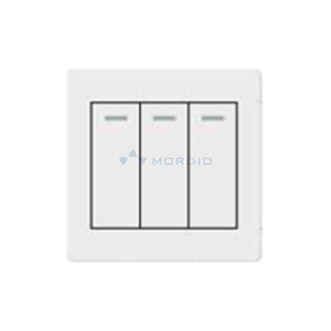 A2 saso interruptor de parede elétrico, britânico, pc + cobre, 3gang, interruptor de 2 vias - Product Image 1