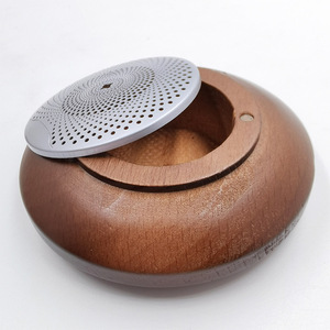 Black walnut wood <b>car</b> <b>air</b> <b>freshener</b> diffuser, natural and available in multiple materials, <b>customizable</b> with logo. - Product Image 2