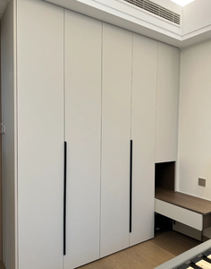 Muebles de almacenamiento de lujo modernos, armario convertible de madera maciza para dormitorio, para el hogar, Hotel, Villa, estilo de Panel - Product Image 3