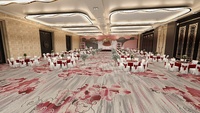Fabriqué en Chine personnalisé Akminster protection antifouling spéciale imperméable cinq étoiles hôtel restaurant tapis de chambre privée