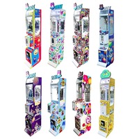 SOURCE One-Stop Grabbing Boutique Vending Machine Indoor Doll Park 2 Layers Stuffed Animals Crane Toy Mini Crane Claw Machine
