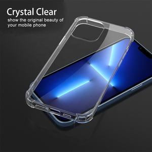 <span class=keywords><strong>Pas</strong></span> <span class=keywords><strong>cher</strong></span> Téléphone Cas 1.5mm Anti Choc TPU Effacer Silicone Souple Couverture Arrière Pour iPhone SE <span class=keywords><strong>2022</strong></span> 13 Pro Max 12 Mini 11 Xr Xs 8 Plus 6 5 - Product Image 2