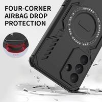 Nouvelle coque de téléphone avec protection d'objectif et dissipation thermique pour Samsung Galaxy S26 S25 Edge S24 S23 Ultra S25 FE, coque magnétique