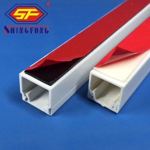 Proveedor Chino de Canales de Cable de PVC Sólido para Paredes, de Todos los Tamaños, para Cableado y Redes - Product Image 1