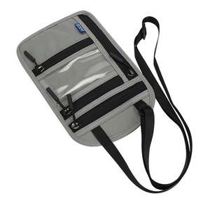 Porta Pasaportes con Bloqueo RFID Personalizado, Bolsa para Dinero y Tarjetas de Viaje, Bolsa Protectora para Documentos con Correa para el Cuello - Product Image 3