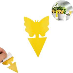 Trampa Adhesiva Desechable Impermeable Azul para Moscas de la Fruta, Tabla Atrapa Moscas, Atrapa Insectos, Trampa Decorativa para Moscas de la Fruta - Product Image 1