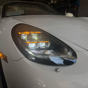 Fari Anteriori JSL 2009-2012 per Porsche Boxster <span class=keywords><strong>Cayman</strong></span>, Aggiornamento Stile PDLS 2025 con Luci LED - Product Image 3
