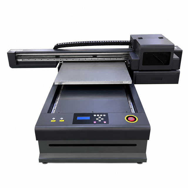 6090 Automatic UV Flatbed Printer with XP600/I1600/I3200 Heads AI Vision Positioning DTF Printing for Acrylic Glass Metal Cups