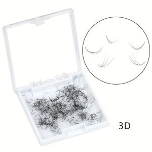 Dragon 500 Fans Extensions de cils 0.05 CC Ventilateurs amples préfabriqués avec fibre PBT coréenne et base pointue Cils de volume préfabriqués - Product Image 5