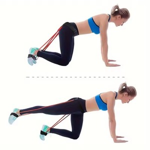 フィットネス戦利品ベルト抵抗バンド調整可能エクササイズベルトジャンプトレーニングトレーニング用 - Product Image 2
