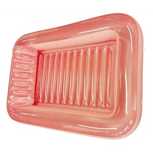 Piscine gonflable durable en PVC pour bronzage, bain de soleil, lit flottant aquatique portable pour intérieur/extérieur - Product Image 3