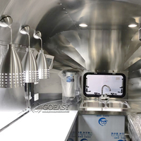Vente populaire : Food truck mobile écologique pour café, snacks, glaces, hot-dogs, chariot vintage fabriqué en Chine