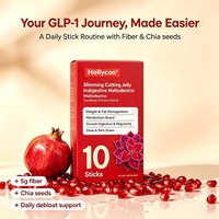 Gelée Minceur Coupe-Faim avec Maltodextrine, Graines de Chia, Garcinia Cambogia 1200mg pour le Métabolisme, la Digestion et la Régularité