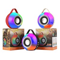En stock, vente en gros, étanche, coloré, sans fil, pour haut-parleur, extérieur, petit, portable, caisson de basses, USB, multifonctionnel, carte TF
