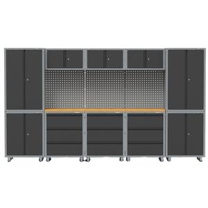 خزانة أدوات جراج مكونة من 14 قطعة قابلة للتخصيص بألوان تُمكنك صنعها بنفسك لخزانتك المنزلية - Product Image 1