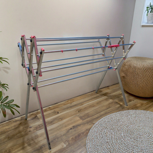 Bạc Đa Giác Gấp Quần Áo Móc Áo Ráp Nhựa Giặt Khô Giá Có Thể Tháo Rời Cho Thuận Tiện Lưu Trữ Vải Giày - Product Image 5